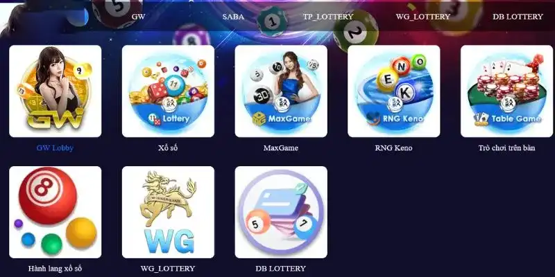 Những điểm nổi bật của sảnh giải trí xổ số 78WIN